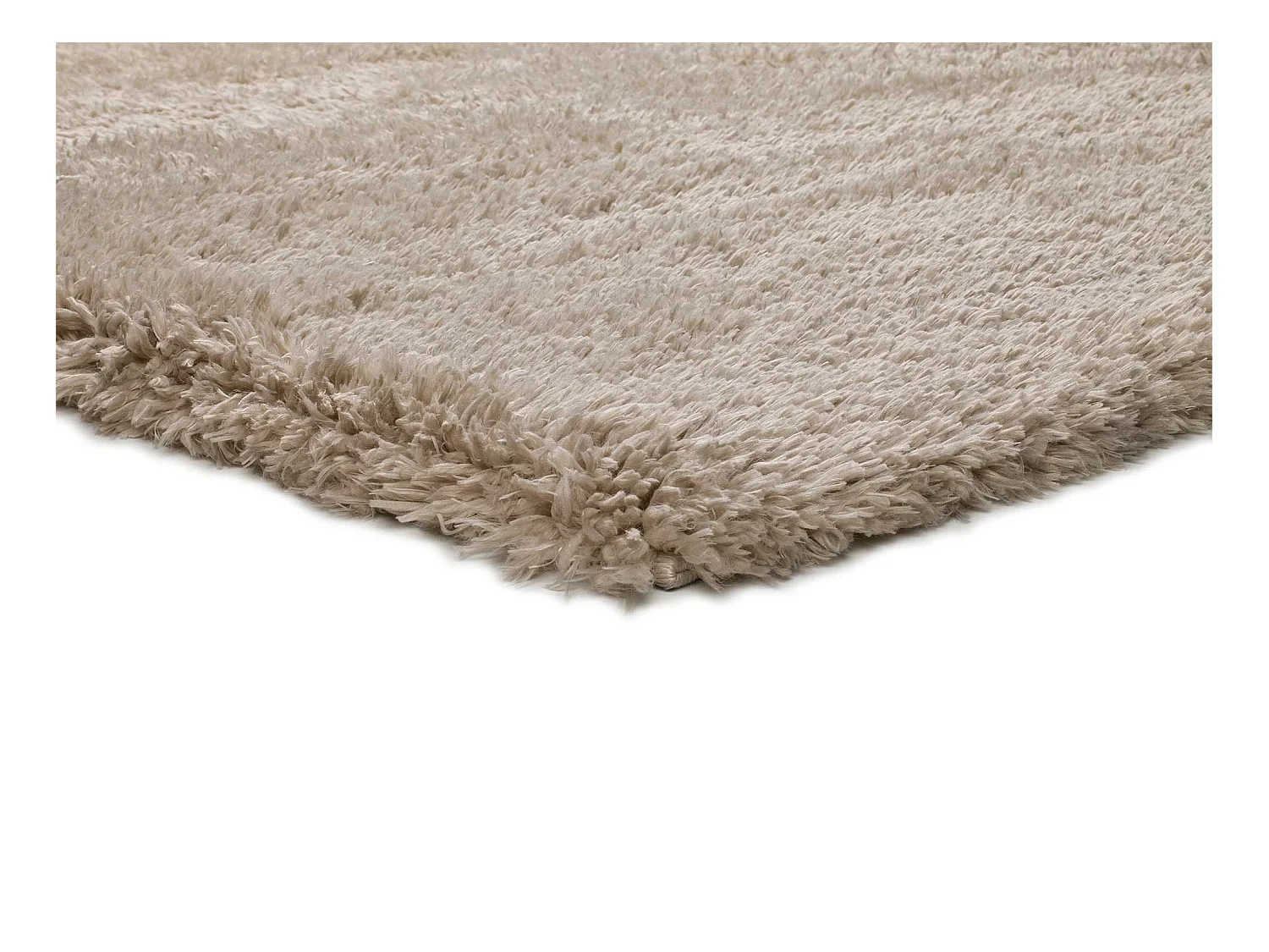 Tapete interior - shaggy - bege - 80 x 150 cm - SHAGGY REC BEIG