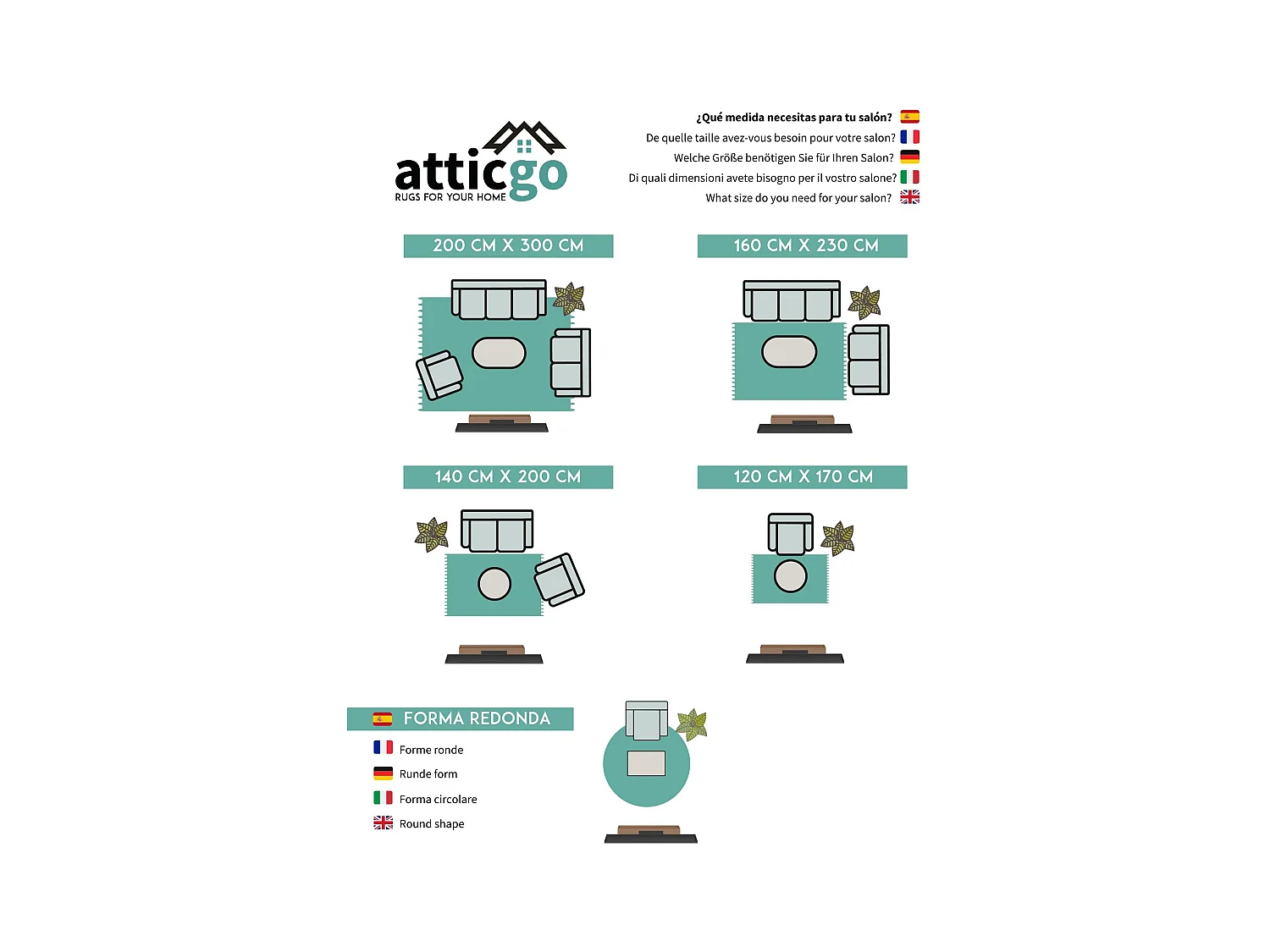 Tapete interior - shaggy - antracite - 80 x 150 cm - SHAGGY REC ANT