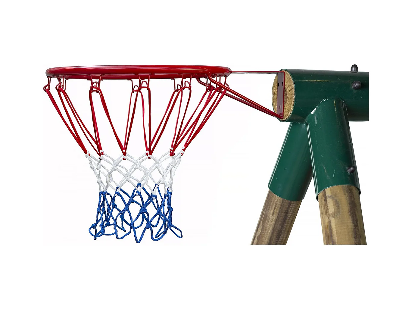 Universele Basketbalring voor Rode Houten Constructie 61x47x46 cm