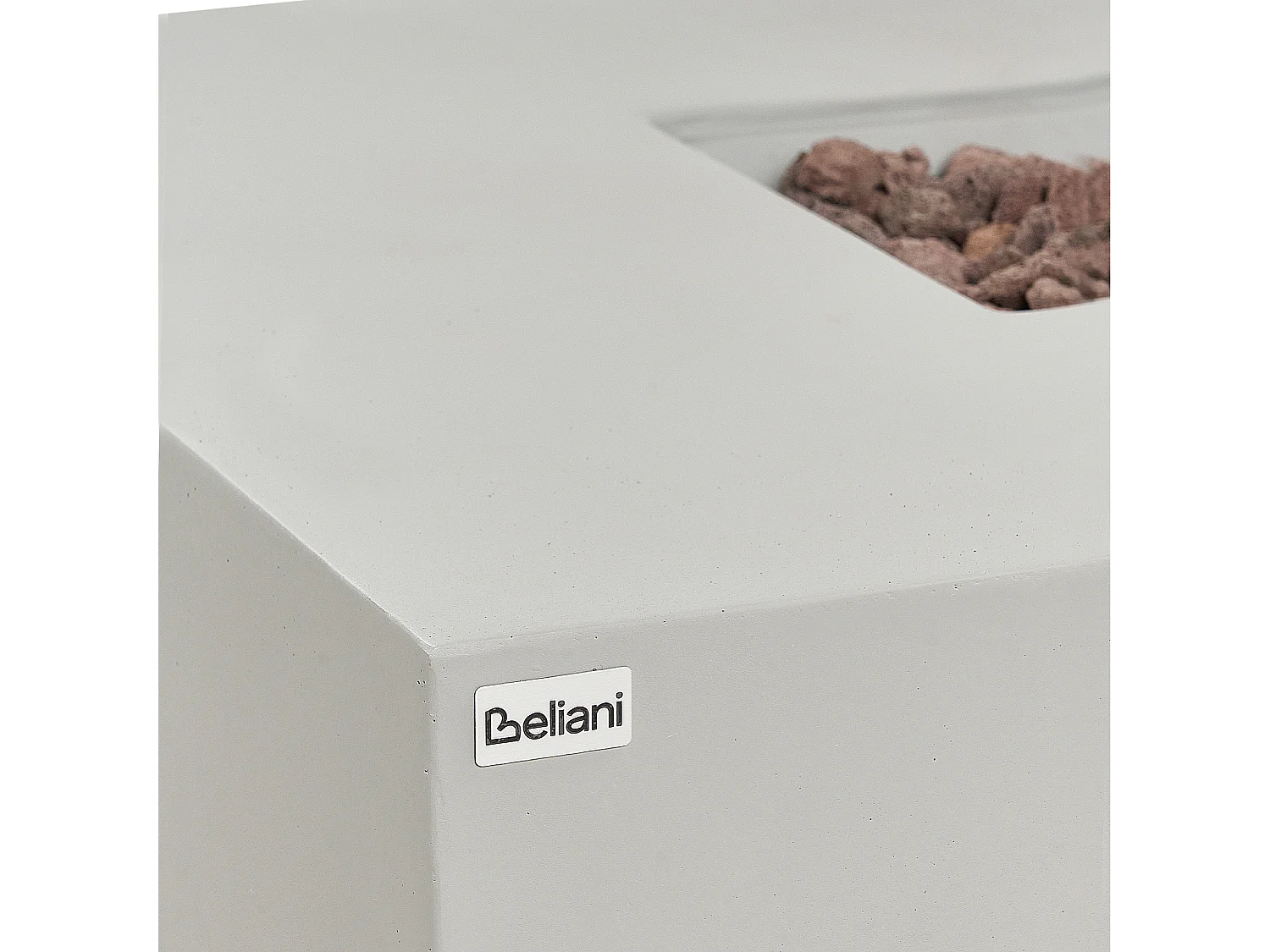 Braséro de jardin PAVO II Gris clair