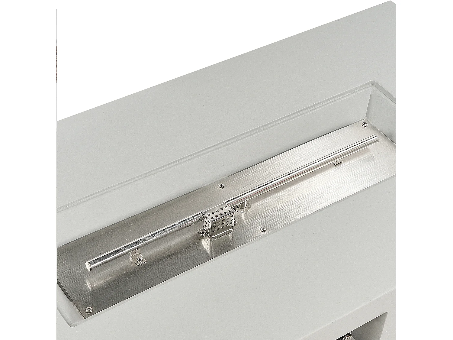 Braséro de jardin PAVO II Gris clair