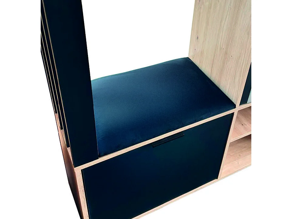 MINIO go for it, Garderobenset MELO in Farbe Artisan Eiche mit Polstersitz