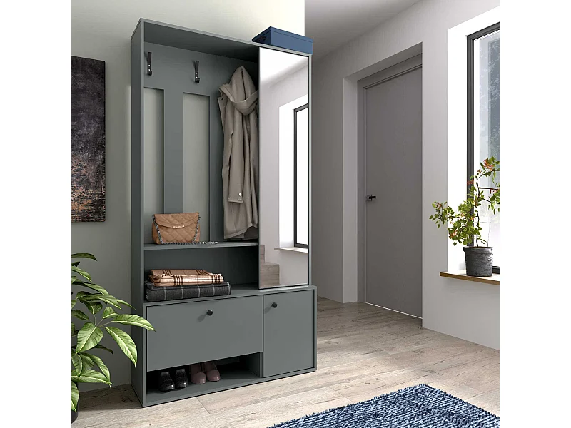 MINIO go for it, Garderoba PORTO w kolorze green stone