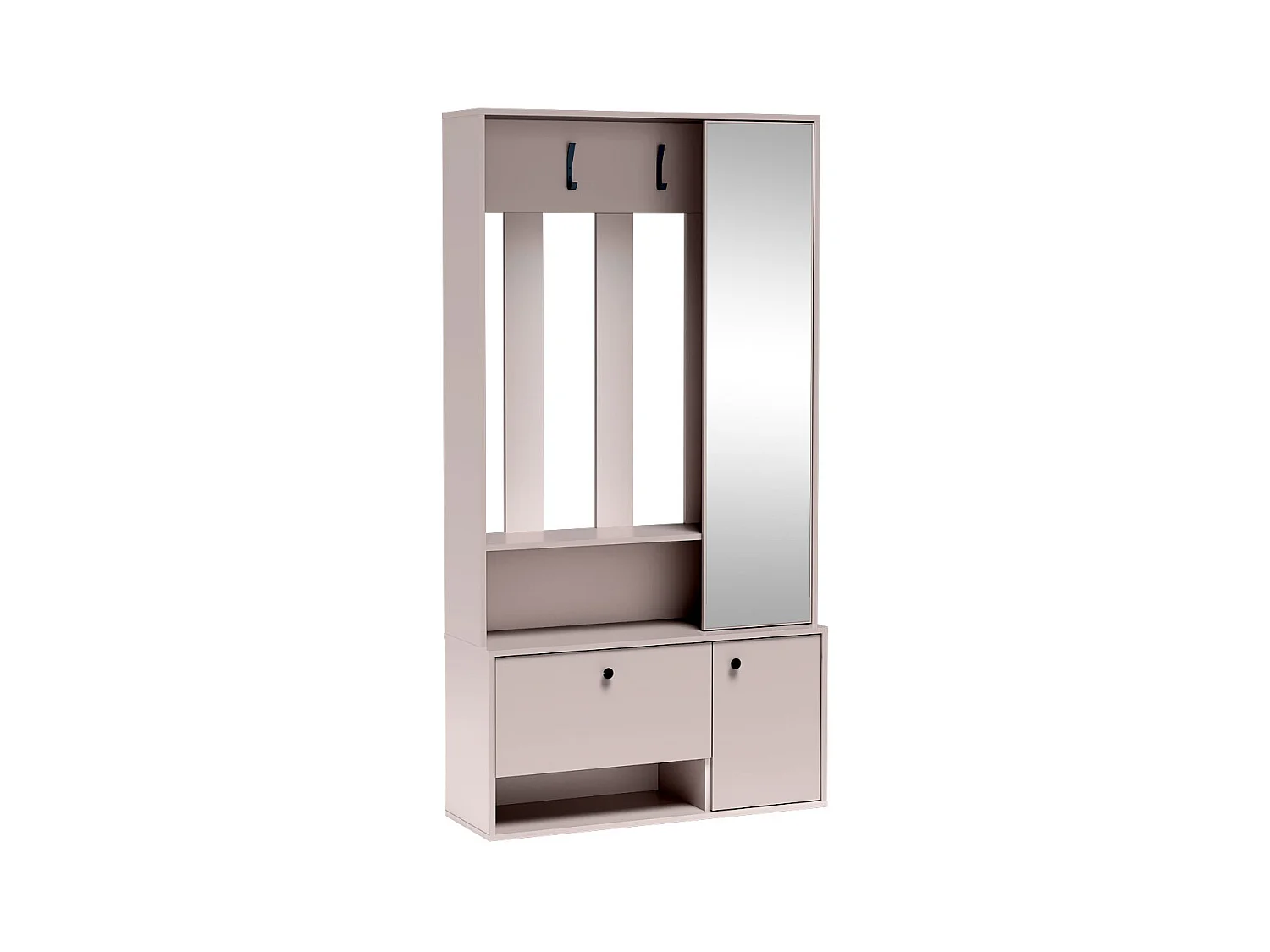 MINIO go for it, Armoire PORTO couleur cachemire