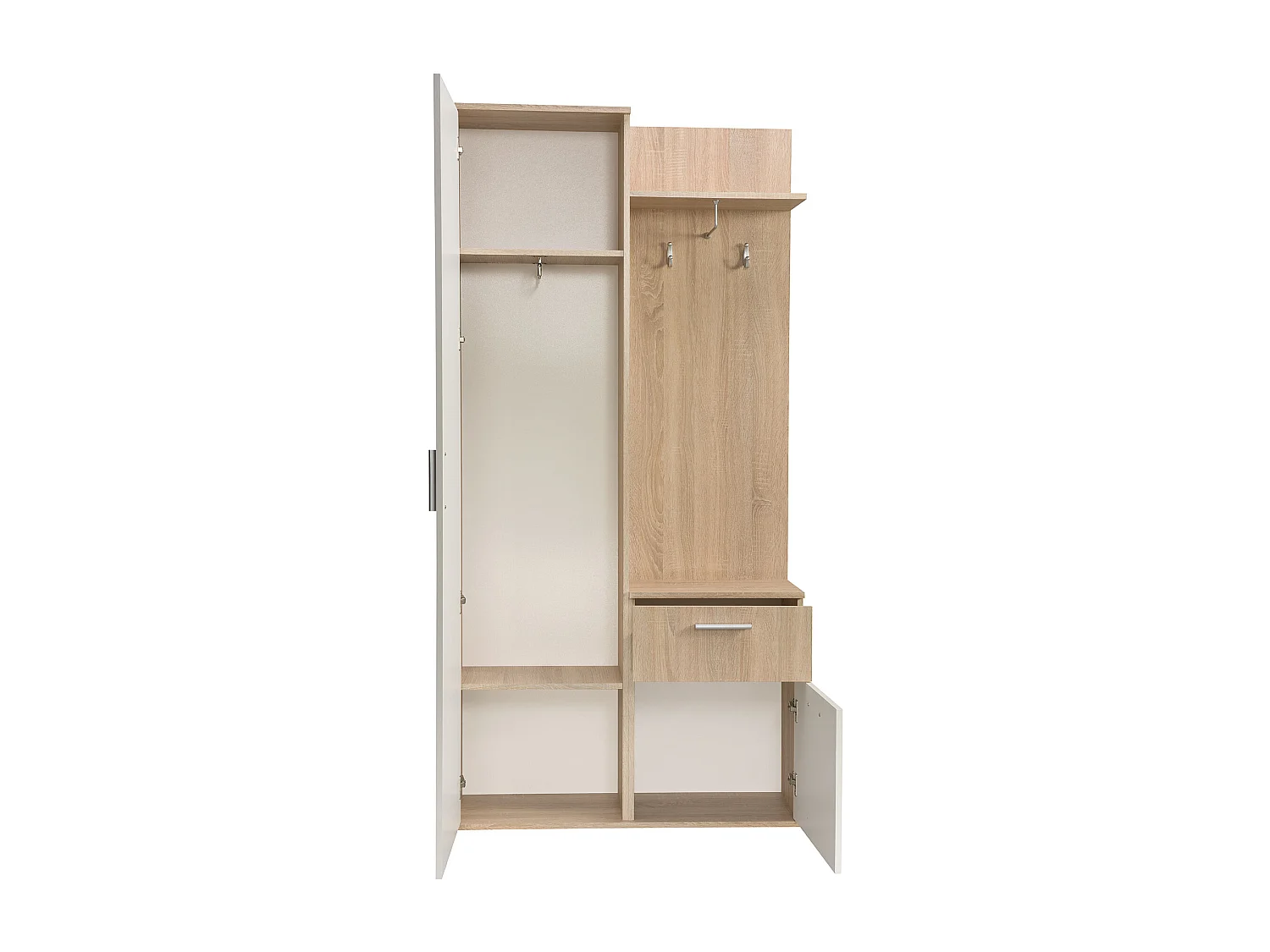 MINIO go for it, Armoire ALEX couleur chêne Artisan