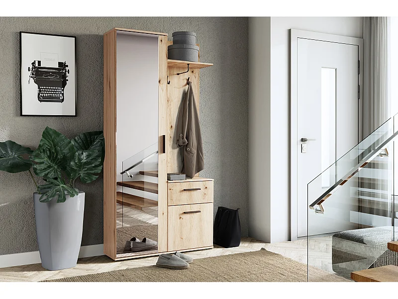 MINIO go for it, Armoire ALEX couleur chêne Artisan