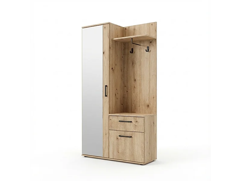 MINIO go for it, ALEX garderobe in de kleur artisan eiken