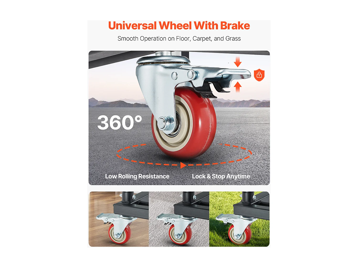 Chariot de Service Pliable SucceBuy, Support de Chaise Pliable, 136 Kg pour 25 Chaises, Rangement Vertical en Forme de L