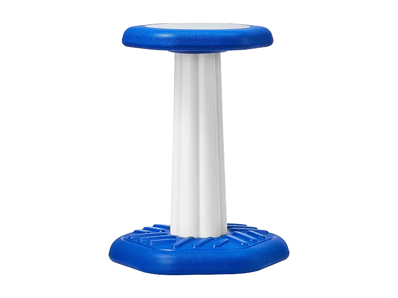 Pufe Oscilante Para Crianças SucceBuy Com Almofada De Espuma Para 7-14 Anos, Azul