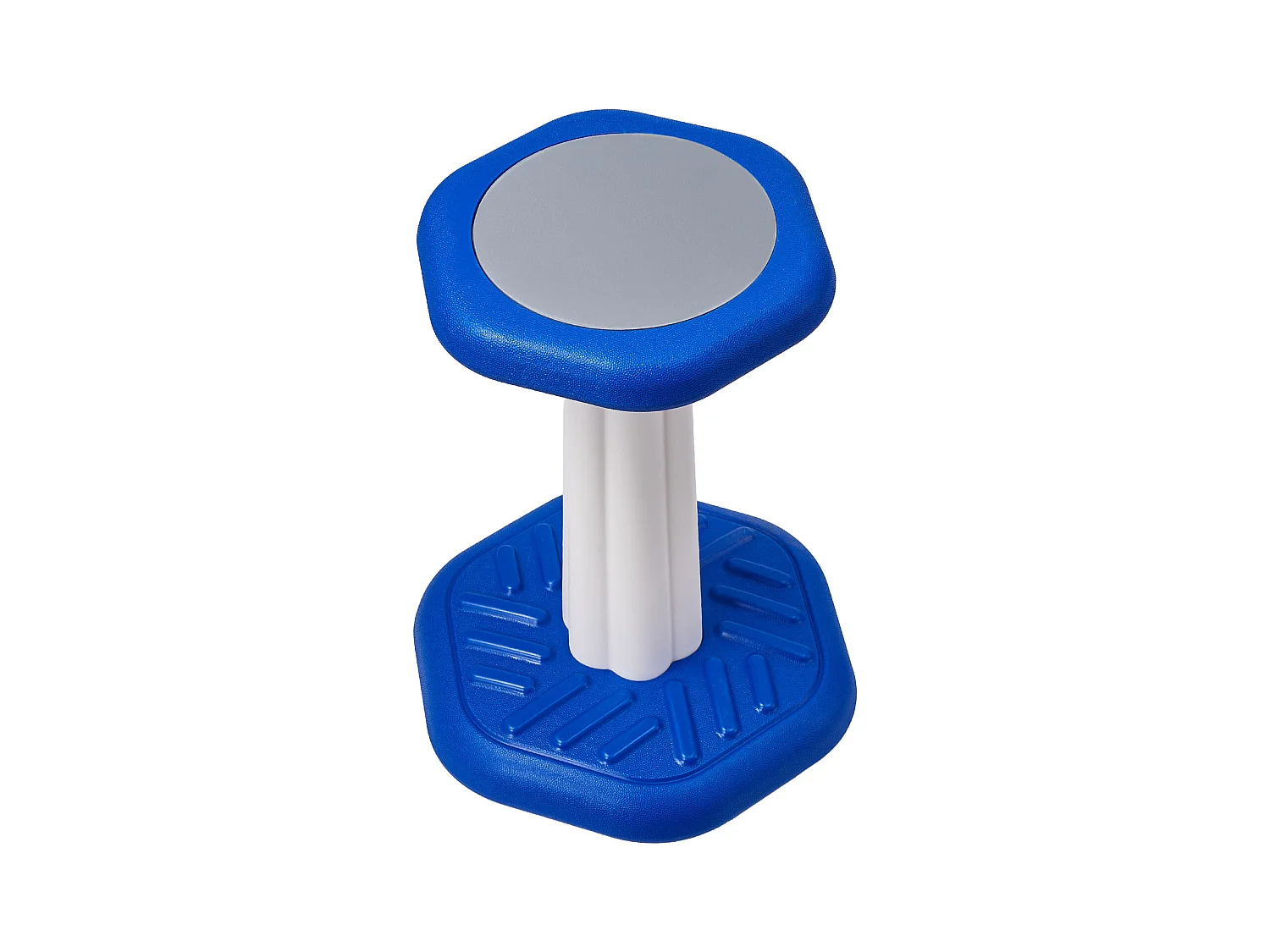 Tabouret Oscillant pour Enfants SucceBuy avec Coussin en éponge pour Enfants de 7 à 14 Ans, Bleu