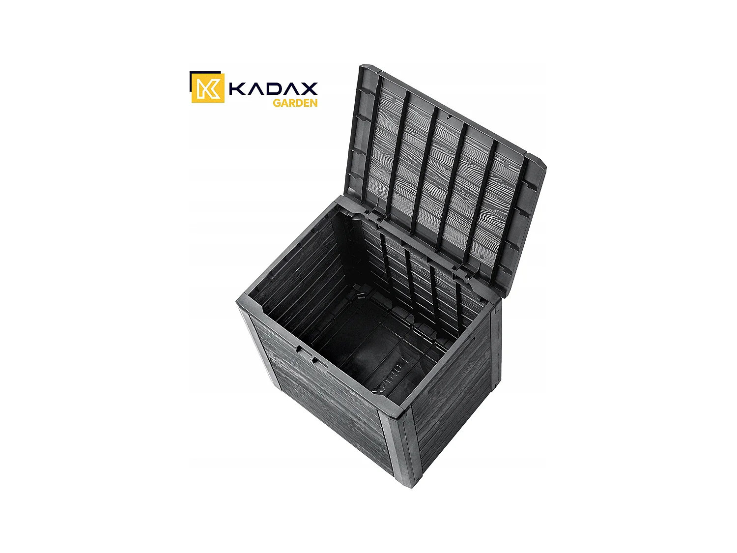 KADAX Skrzynia ogrodowa Grewena 140L, antracyt