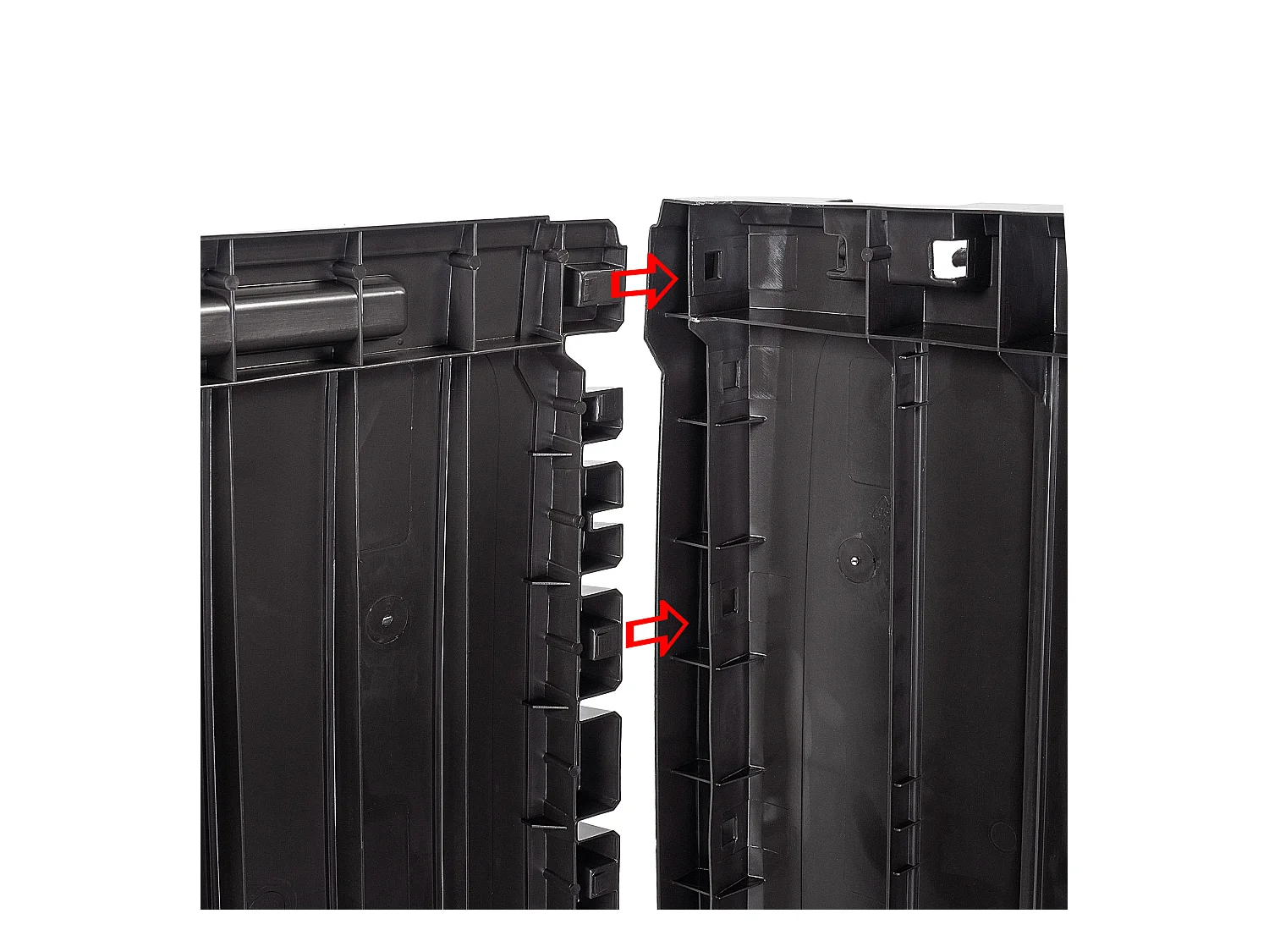 KADAX Tuinkist, 119 x 48 x 60 cm, opbergdoos van kunststof, 310 l tuinkist voor het opbergen van kussens, kinderspeelgoed en zitkussens (310 l, donkerbruin)