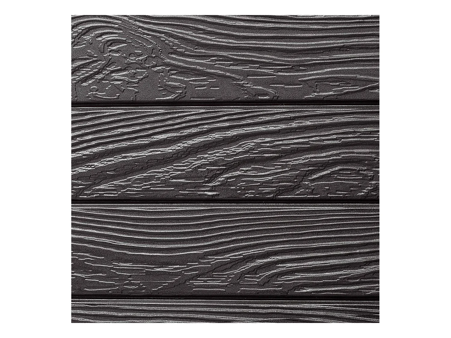 KADAX Baule da giardino per balcone 280 l per giardino balcone terrazza marrone