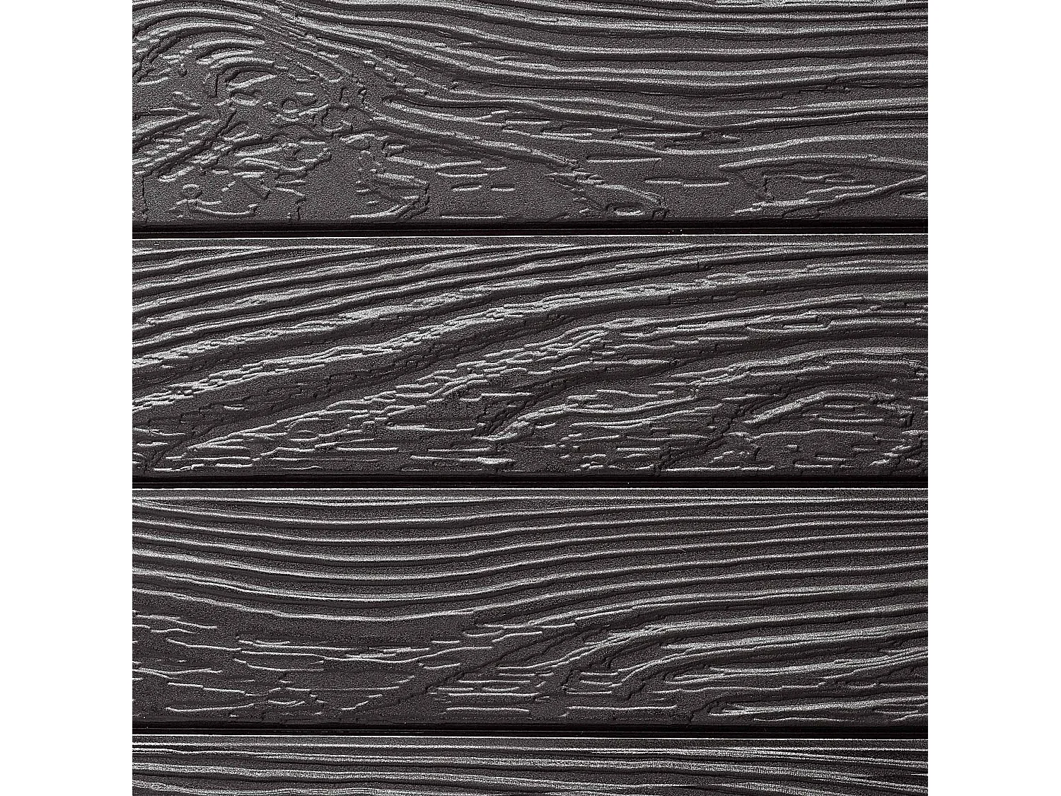 Coffre de jardin KADAX, coffre de rangement en plastique, coffre de jardin pour ranger coussins, jouets pour enfants et coussins d'assise (280 litres, marron foncé)