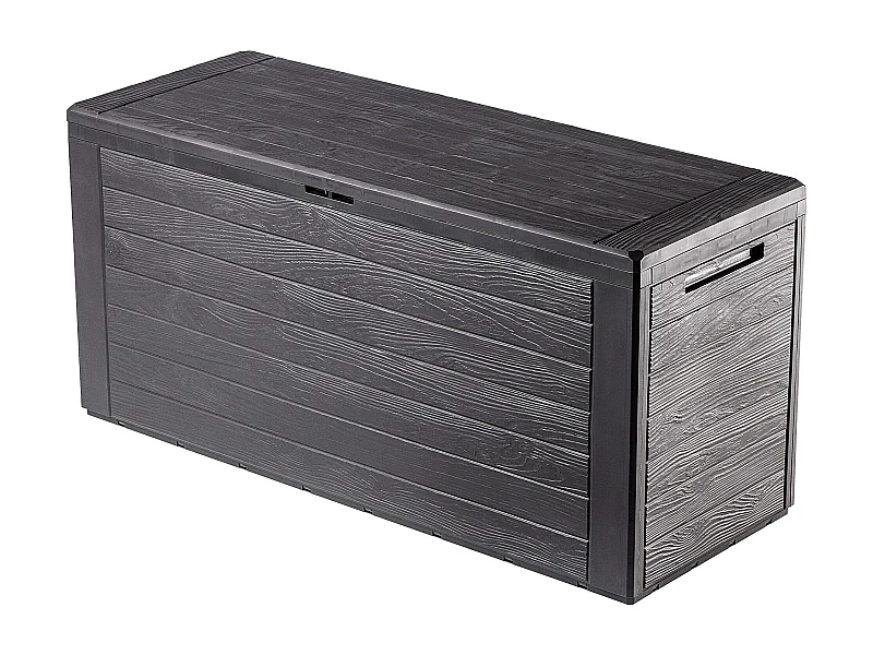 KADAX Skrzynia ogrodowa Grewena 280L, ciemny brąz