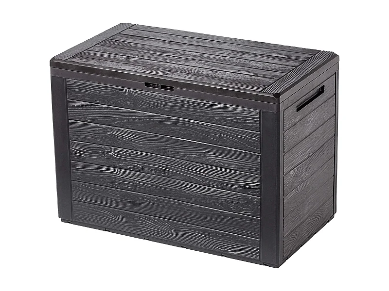 KADAX Skrzynia ogrodowa Grewena 190L, ciemny brąz