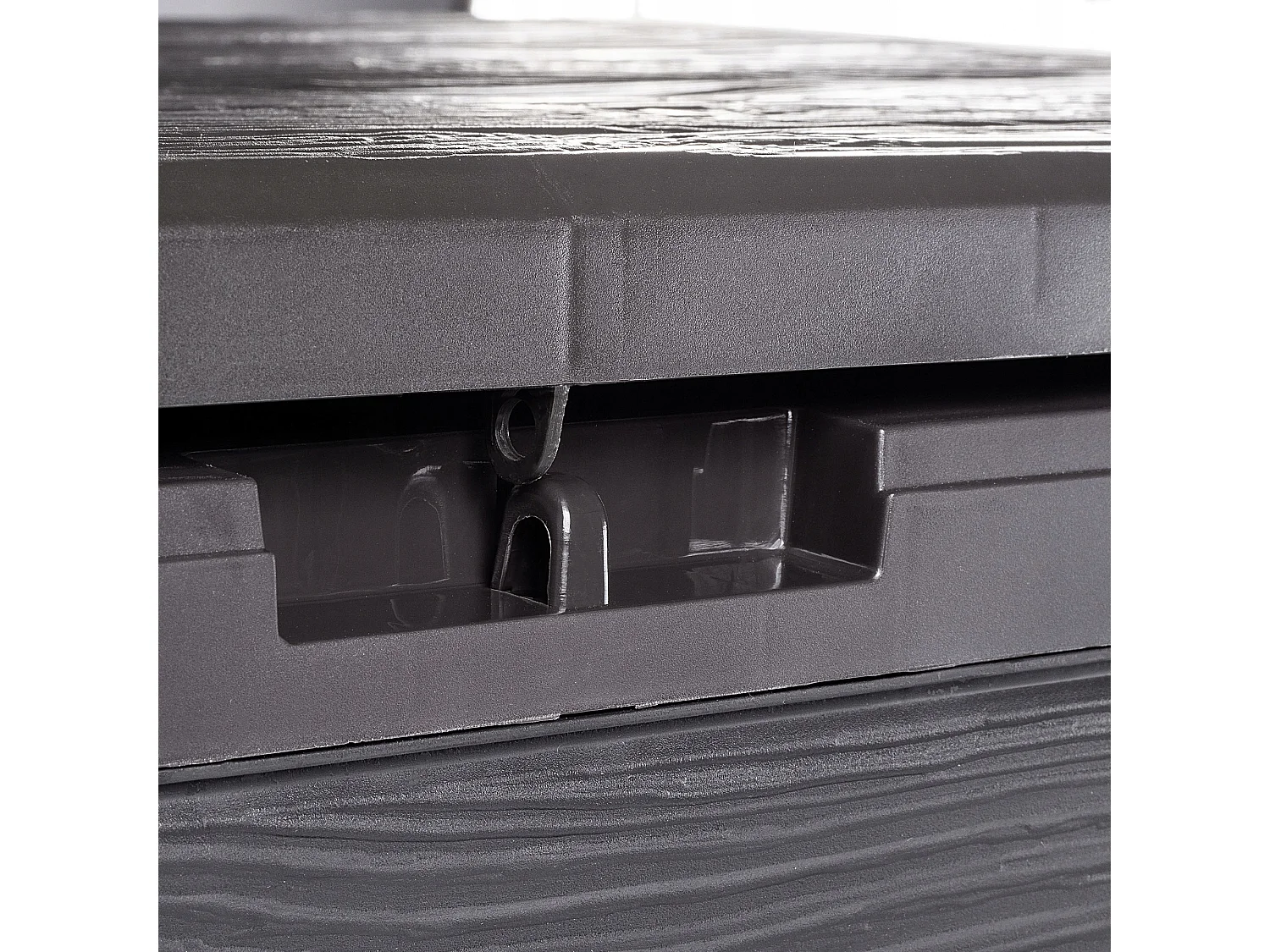 KADAX Skrzynia ogrodowa Grewena 190L, ciemny brąz