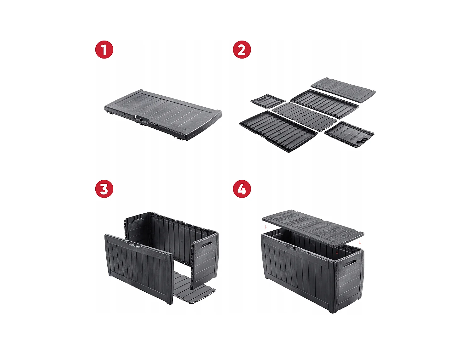 Boîtes de rangement Phu Bodex, uniques