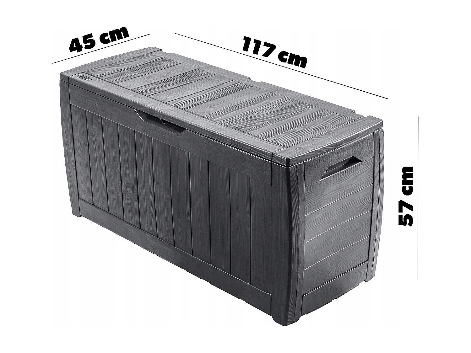 KETER 270L Gartenbox Hollywood Balkonbox