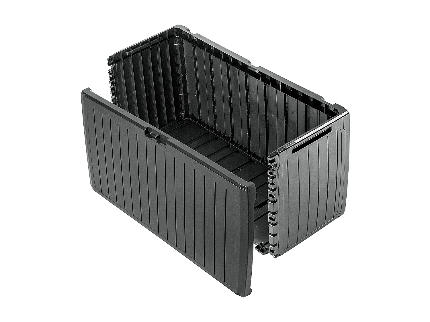 Cômoda KADAX para Varanda e Jardim 290 L para Jardim, Varanda, Terraço, Antracite