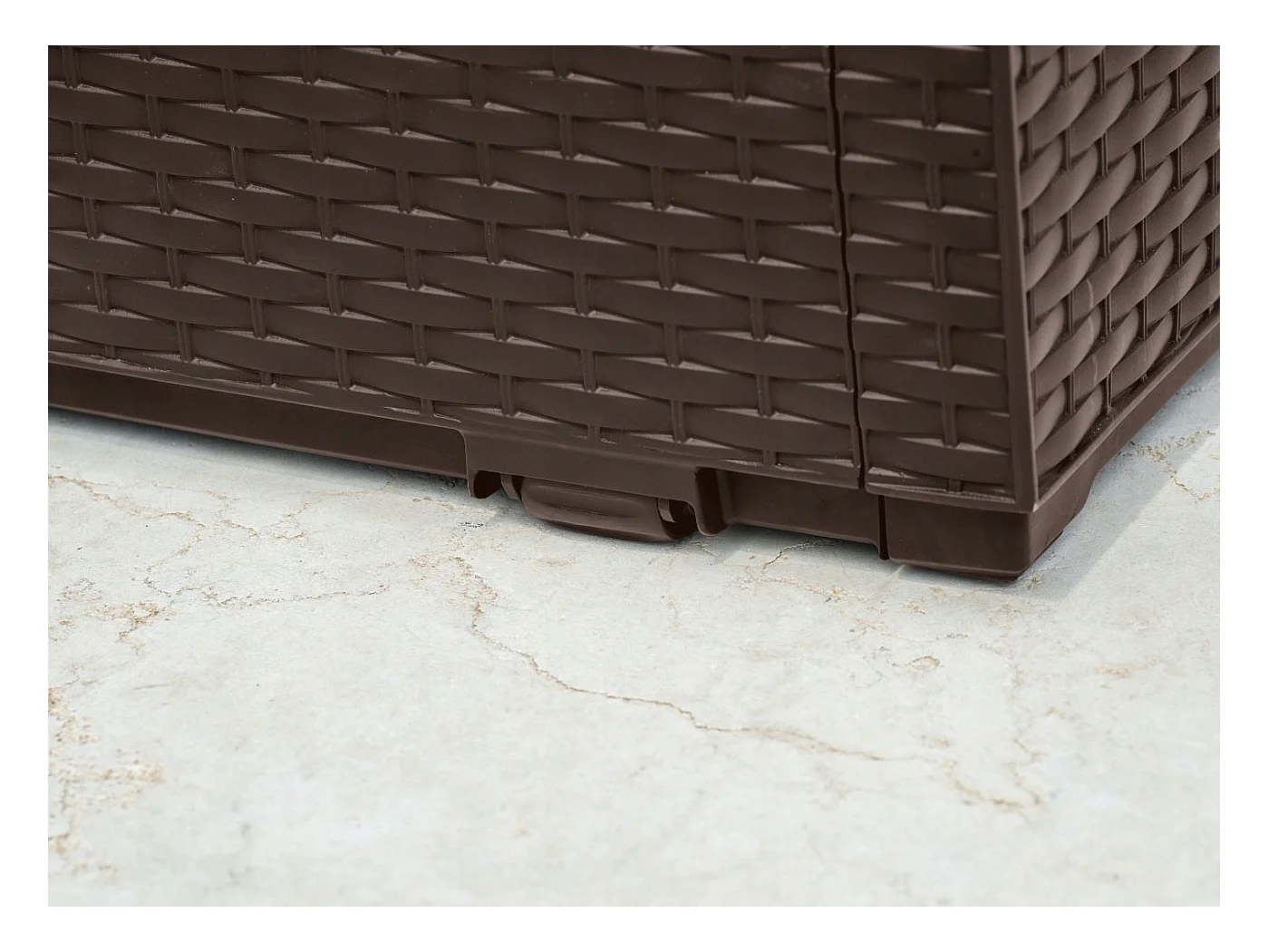 Panier Keter S14647140, 123 x 53,5 x 57 cm, marron