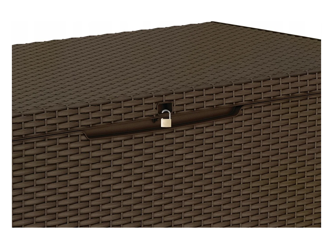 Keter S14647140 zitkist, 123 x 53,5 x 57 cm, bruin