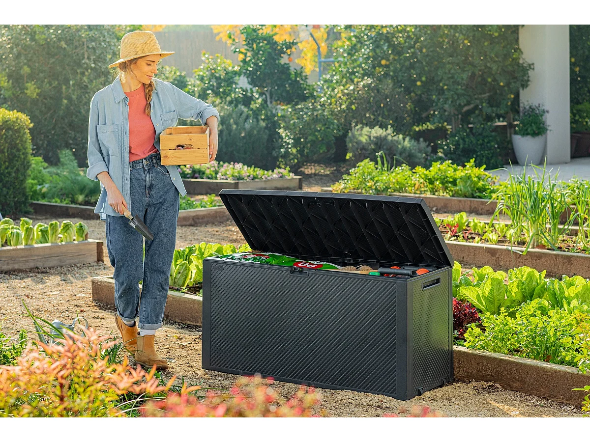 Bac de Jardin de Balcon pour le Jardin Graphite 280 L