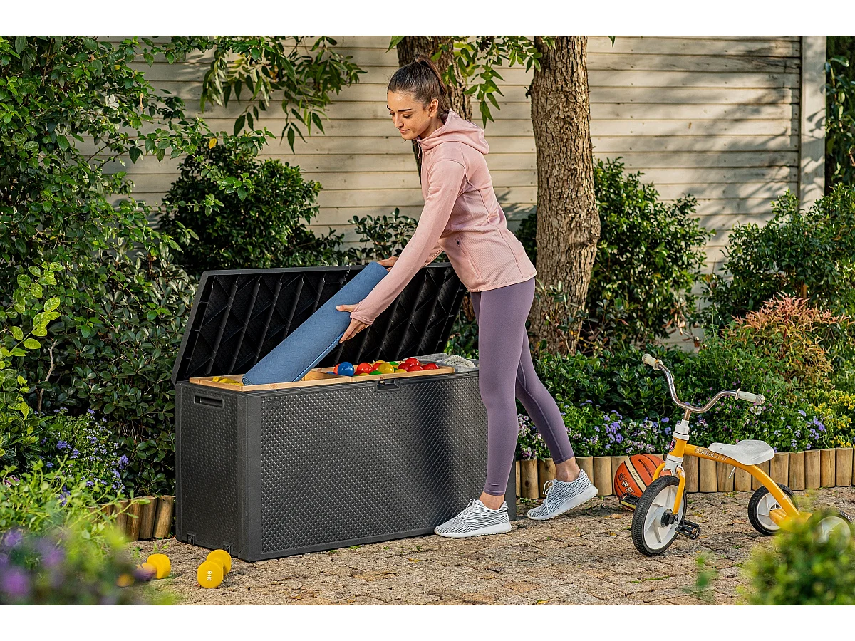 Bac de Jardin de Balcon pour le Jardin Graphite 280 L