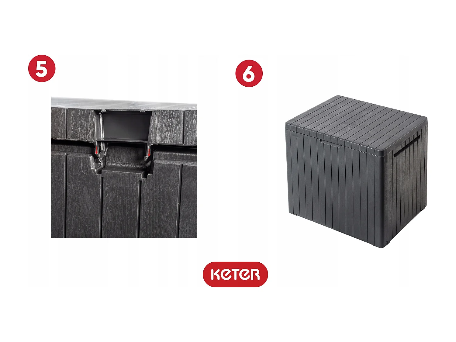 Coffre de rangement extérieur Keter City Box