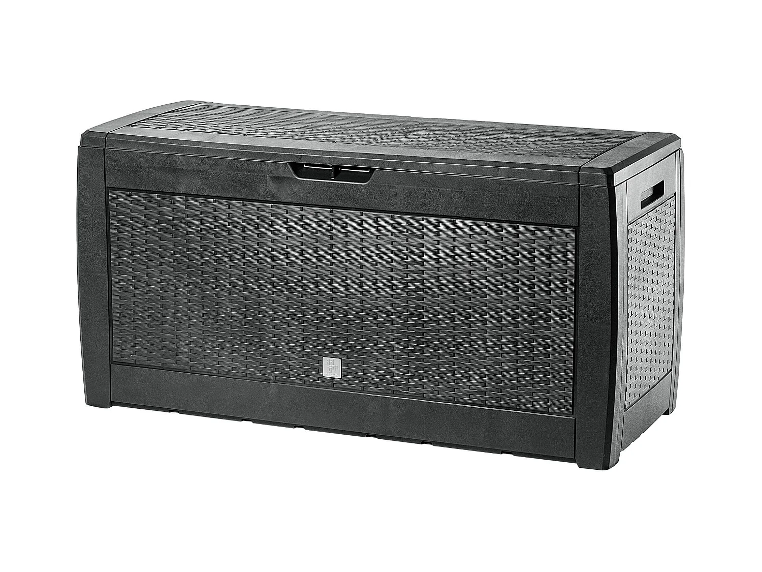 KADAX Baule da giardino per balcone e terrazza, 310 l, antracite