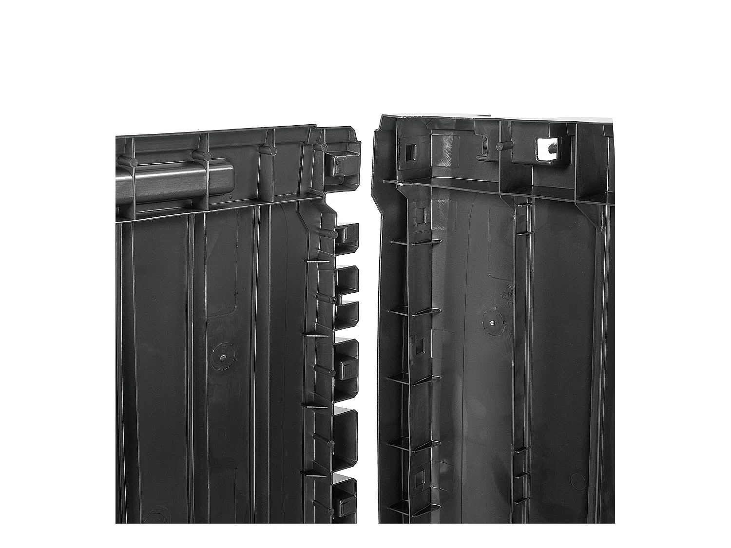 KADAX Baule da giardino per balcone e terrazza, 310 l, antracite