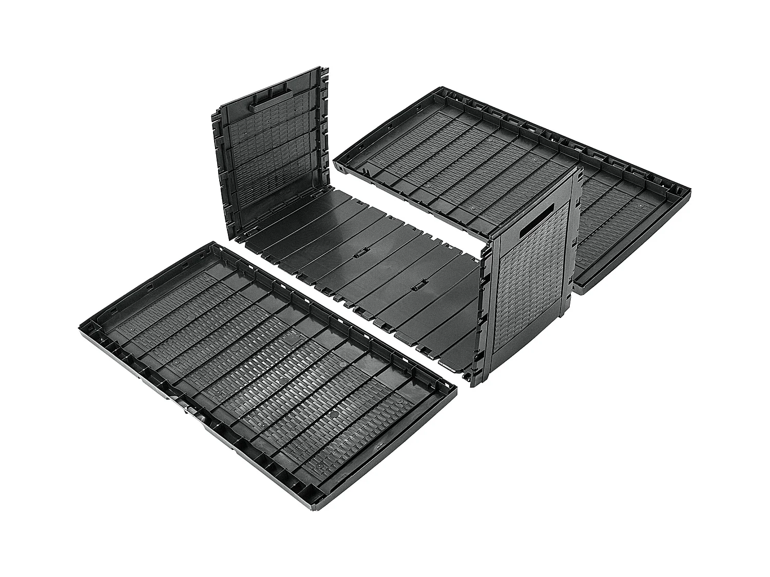 KADAX Baule da giardino per balcone e terrazza, 310 l, antracite