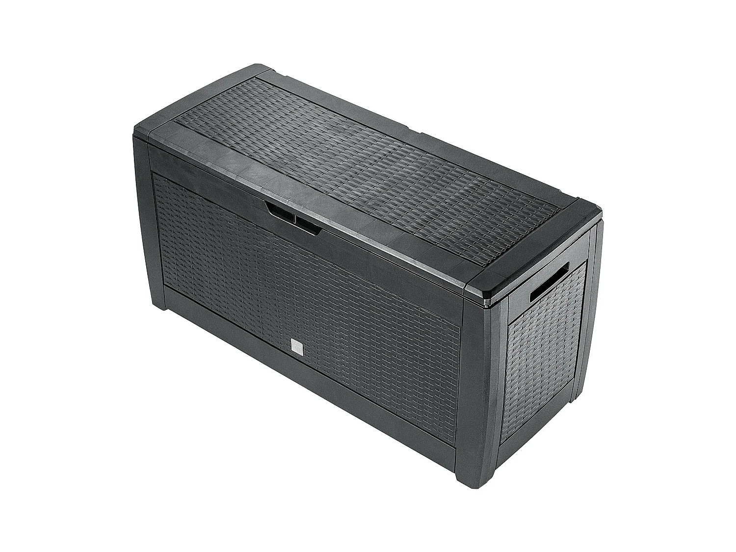 KADAX Baule da giardino per balcone e terrazza, 310 l, antracite