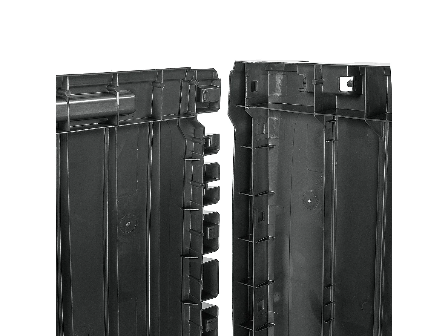 KADAX Baule da giardino per balcone e terrazza, 310 l, antracite