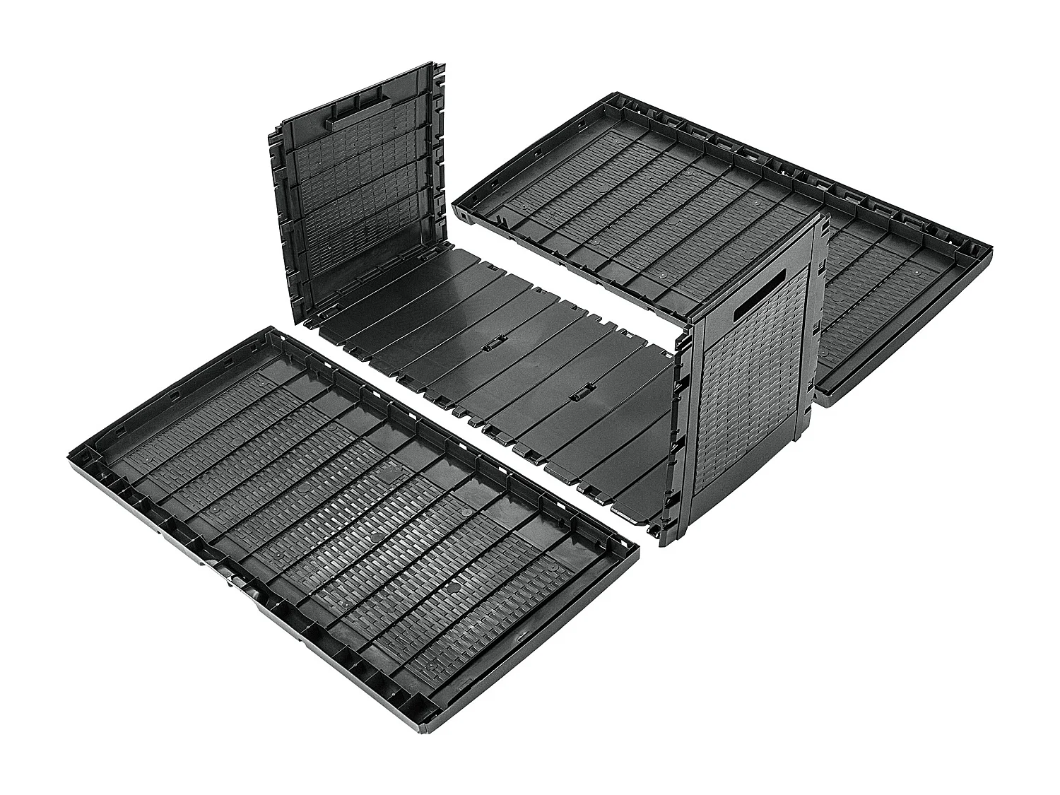 KADAX Baule da giardino per balcone e terrazza, 310 l, antracite