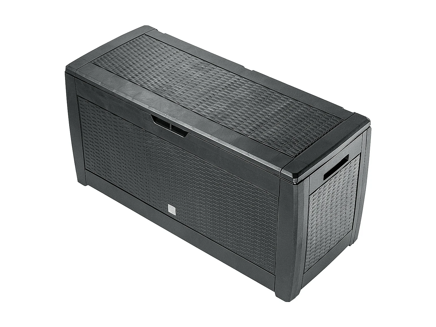 KADAX Baule da giardino per balcone e terrazza, 310 l, antracite