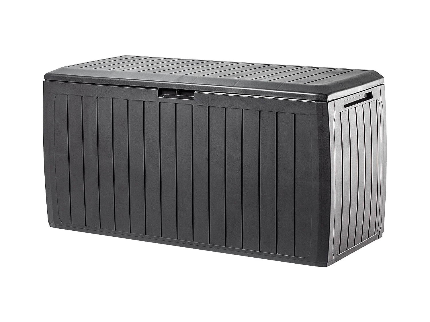 KADAX Box da giardino terrazza balcone 290 l marrone