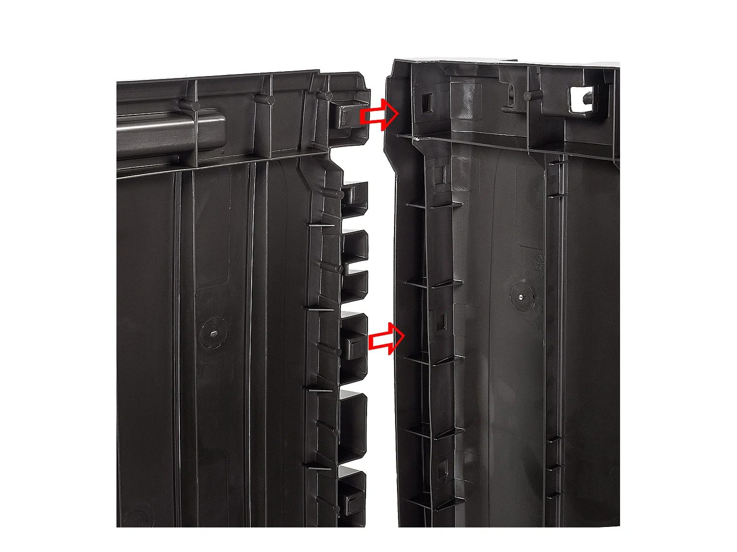 KADAX Box da giardino terrazza balcone 290 l marrone