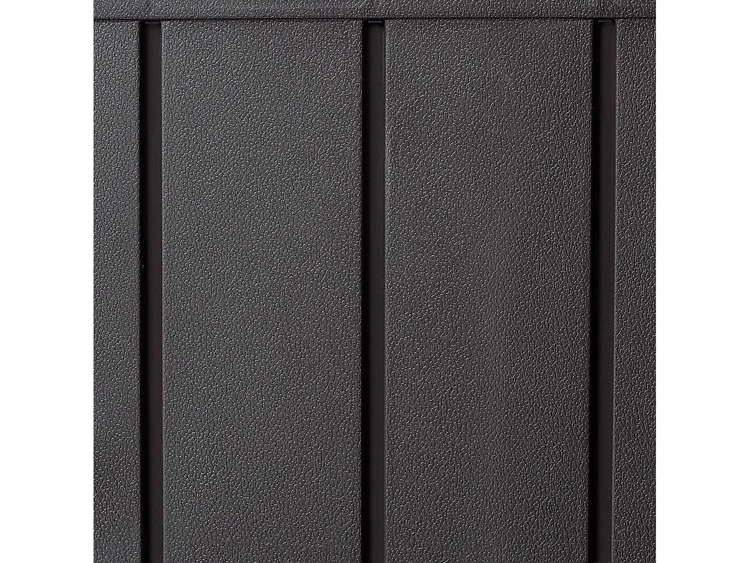 Coffre de jardin KADAX, 116,6 x 47 x 59,5 cm, coffre de rangement en plastique, coffre de jardin 290 l avec poignées et fermeture (290 l, marron foncé)