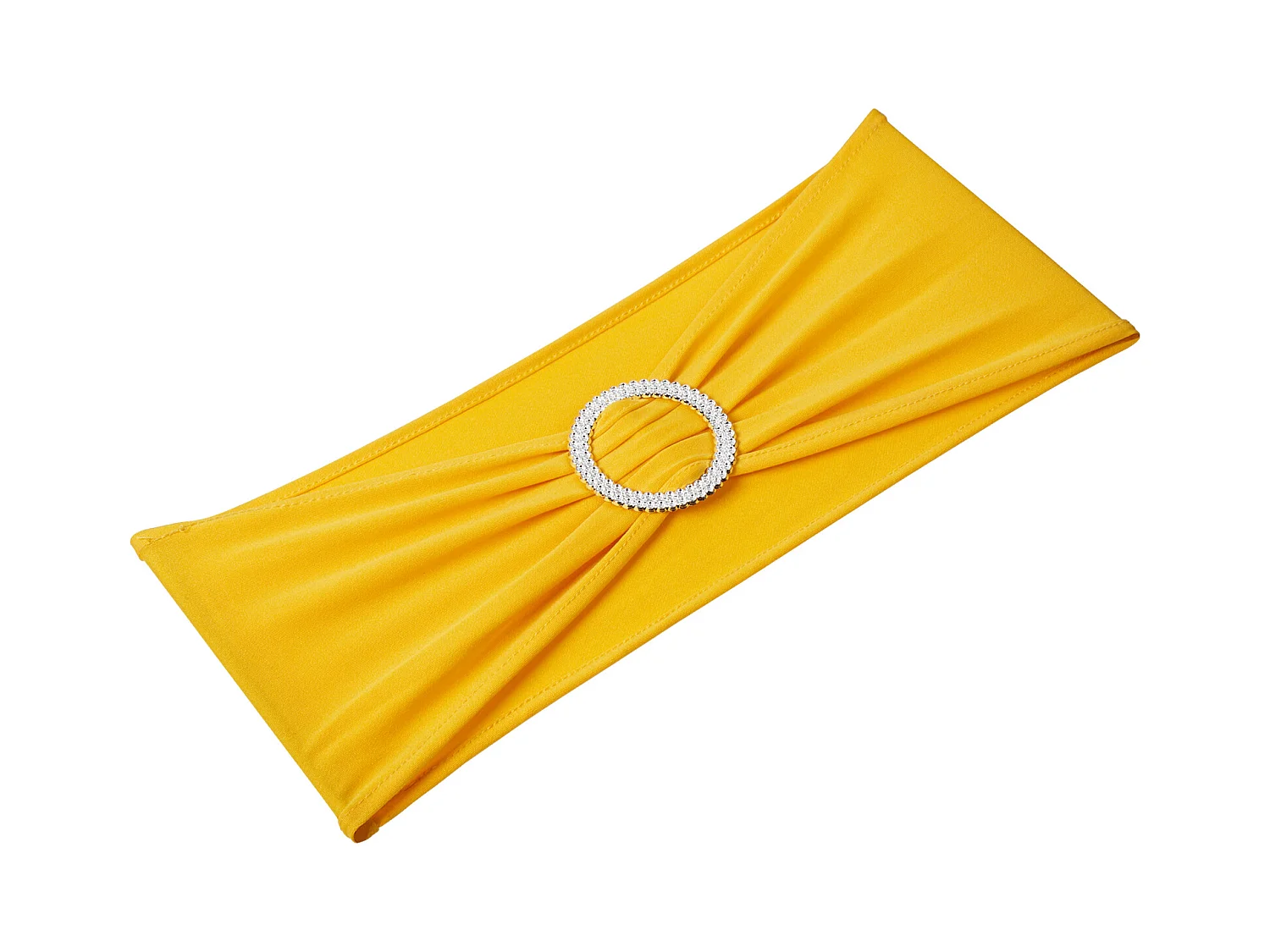 Housse de Chaise SucceBuy, 50 Pcs de Housse de Chaise Extensible Dorée, pour la Décoration de Chaise de Mariage, de Fête et Plus Encore