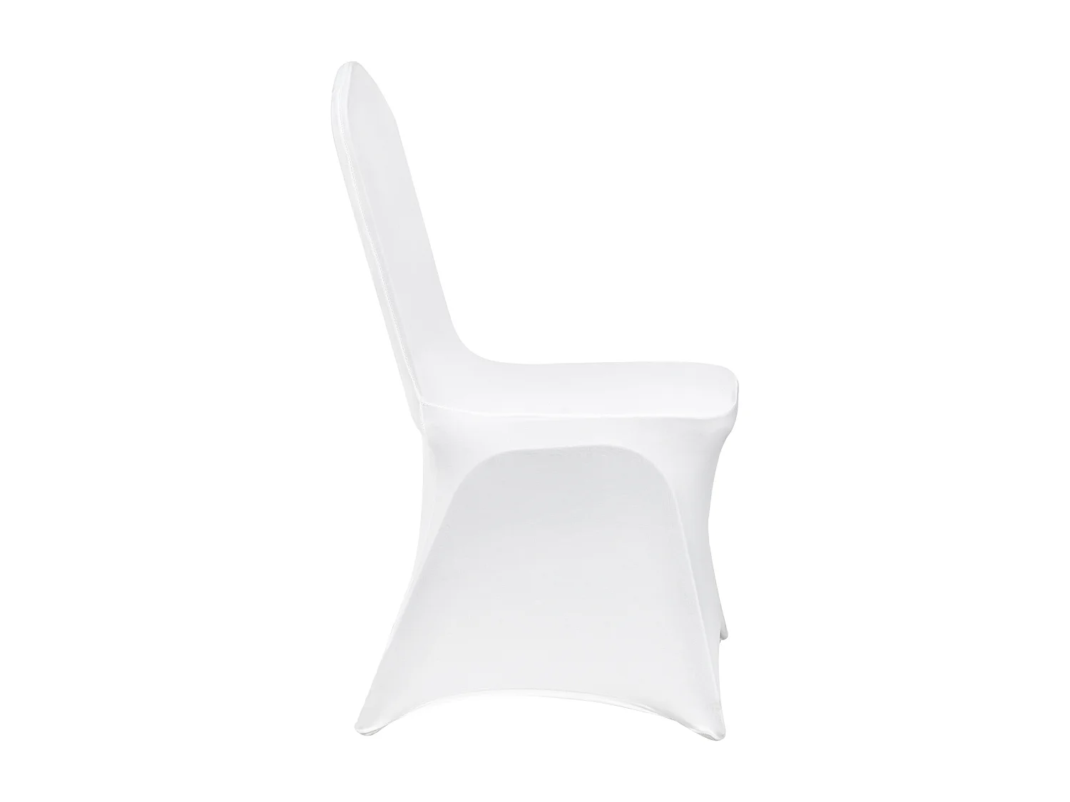 Housse de Chaise SucceBuy, Housses de Chaise Pliantes en Élasthanne Extensible, 30 Pcs, Blanc, pour des Chaises Pliantes et des Moments Spéciaux