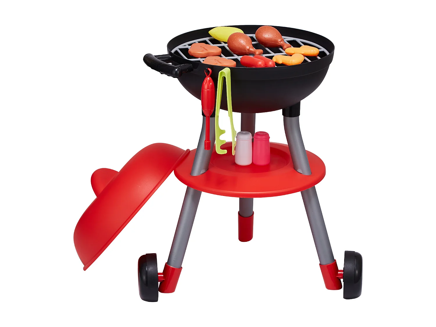Jouet de Barbecue pour Enfants SucceBuy, 28 Pièces, pour les 3 à 8 Ans, Ensemble de Jeu de Barbecue, Cadeau d'Anniversaire
