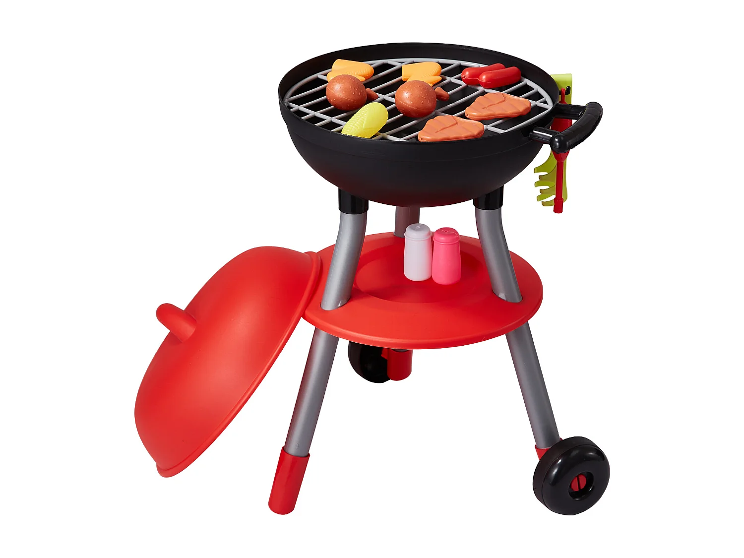 Jouet de Barbecue pour Enfants SucceBuy, 28 Pièces, pour les 3 à 8 Ans, Ensemble de Jeu de Barbecue, Cadeau d'Anniversaire