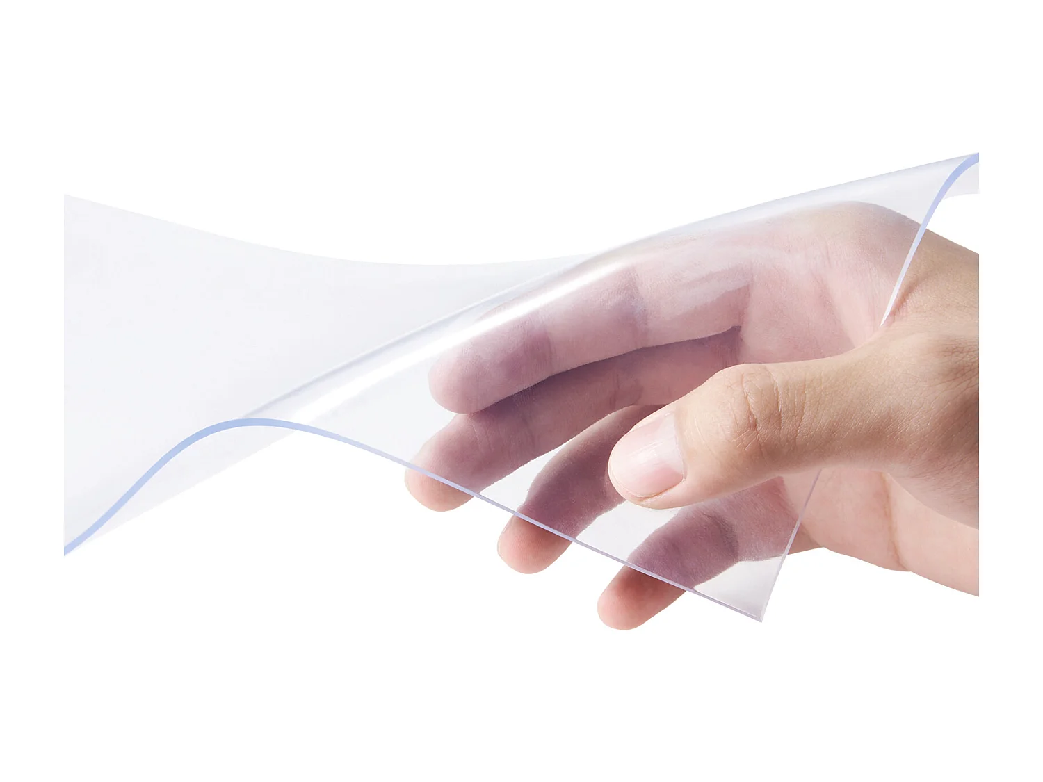 Strokendeurgordijn SucceBuy PVC Strokengordijn voor Koelkastdeur 2500 x 30.5 cm Doorzichtige Plastic Vriesrol