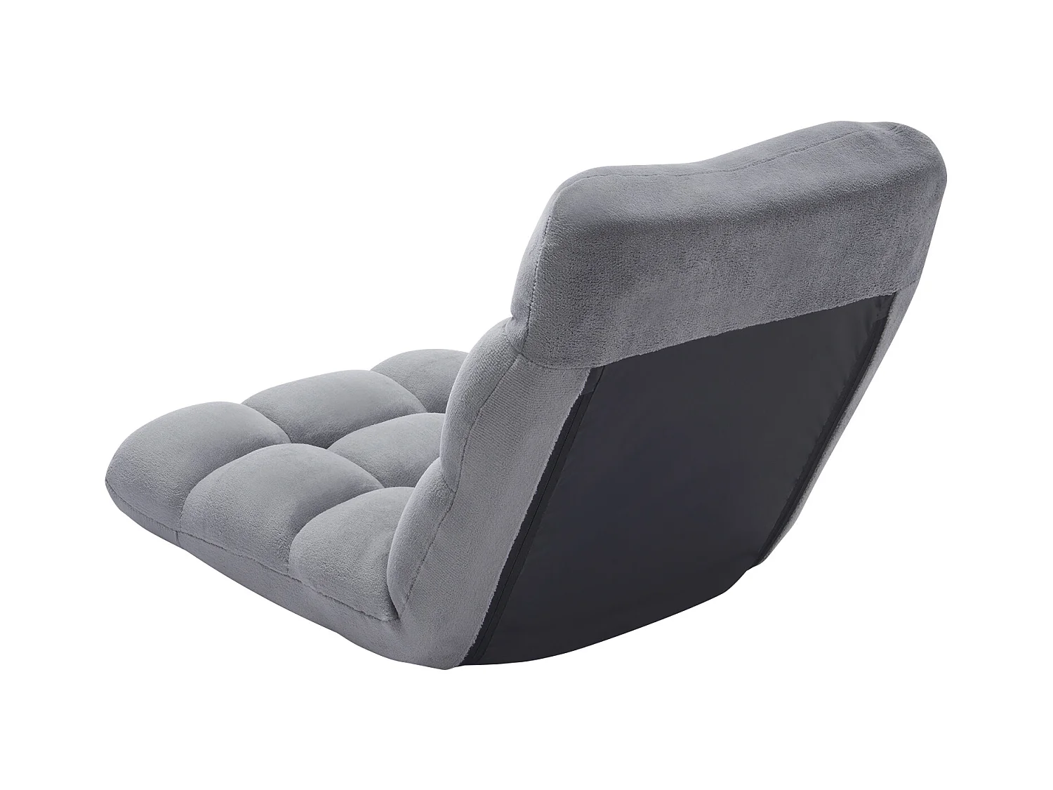 Fauteuil de Sol SucceBuy, Fauteuil Pliant en Mousse Recyclée, Fauteuil Canapé Pliant avec 14 Positions Réglables, Gris