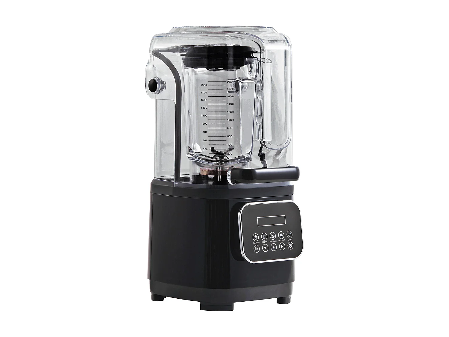 Mixeur SucceBuy Mélangeur de Comptoir Professionnel avec Bocal en Verre, Mixeur en Acier Inoxydable à 9 Vitesses et 5 Fonctions