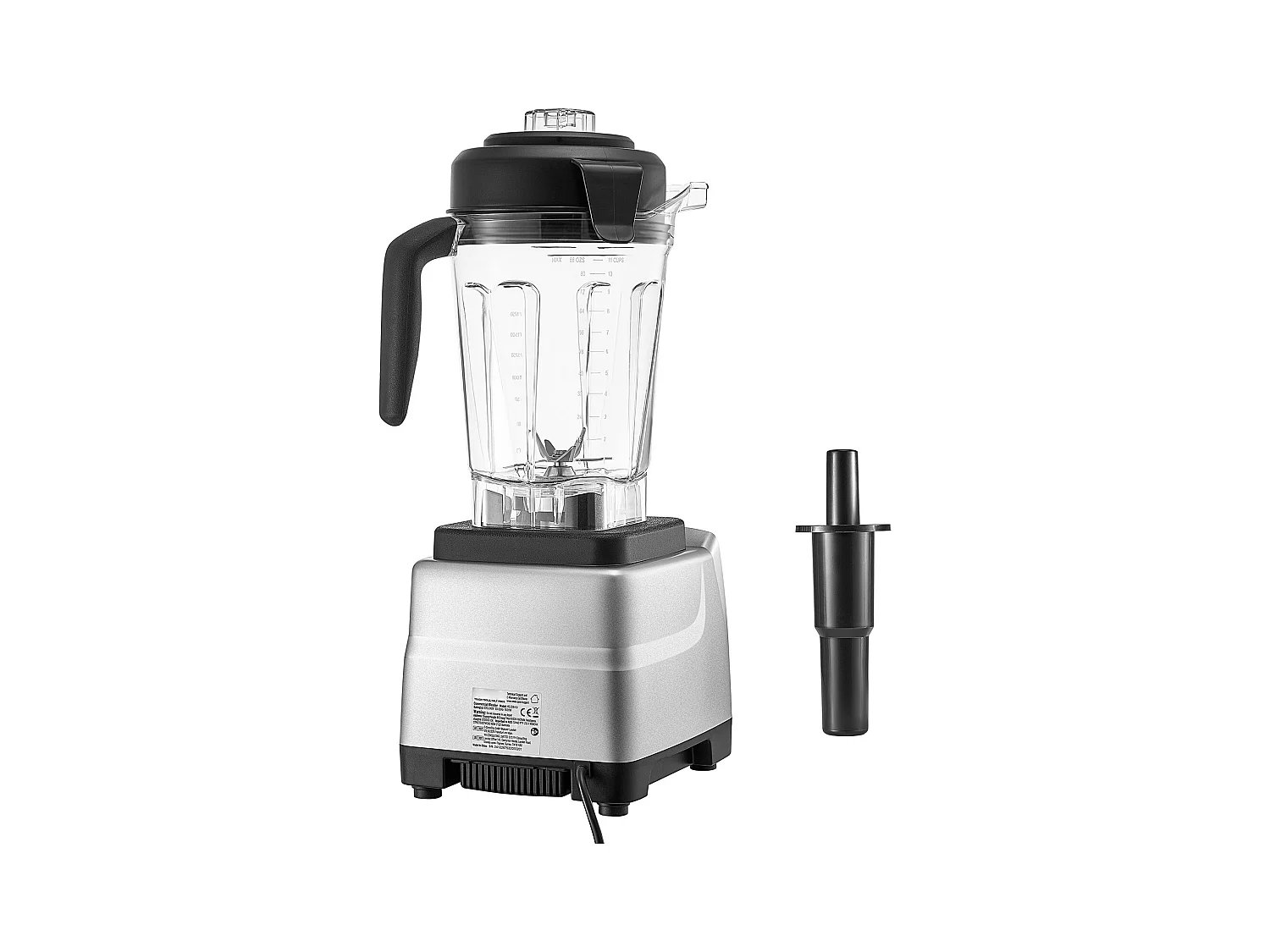 Mixeur SucceBuy 2.4 L 1600 W pour Smoothies – Mixeur de Cuisine avec Moteur Puissant pour une Transformation Multifonctionnelle des Aliments