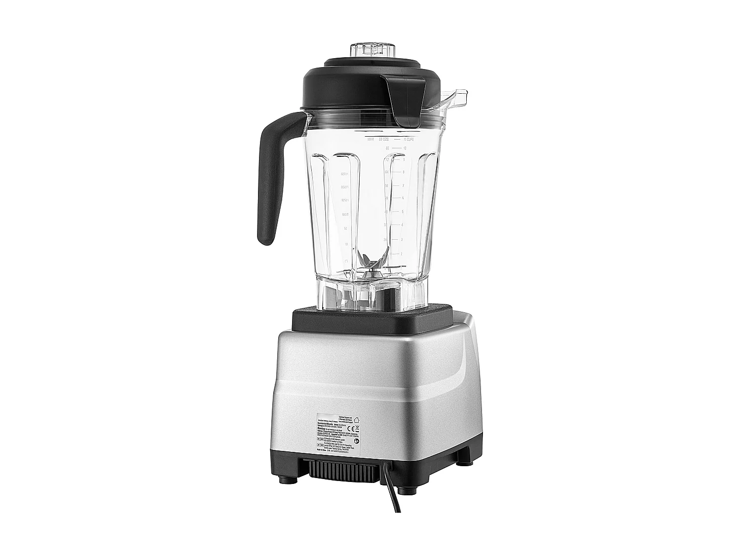 Mixeur SucceBuy 2.4 L 1600 W pour Smoothies – Mixeur de Cuisine avec Moteur Puissant pour une Transformation Multifonctionnelle des Aliments