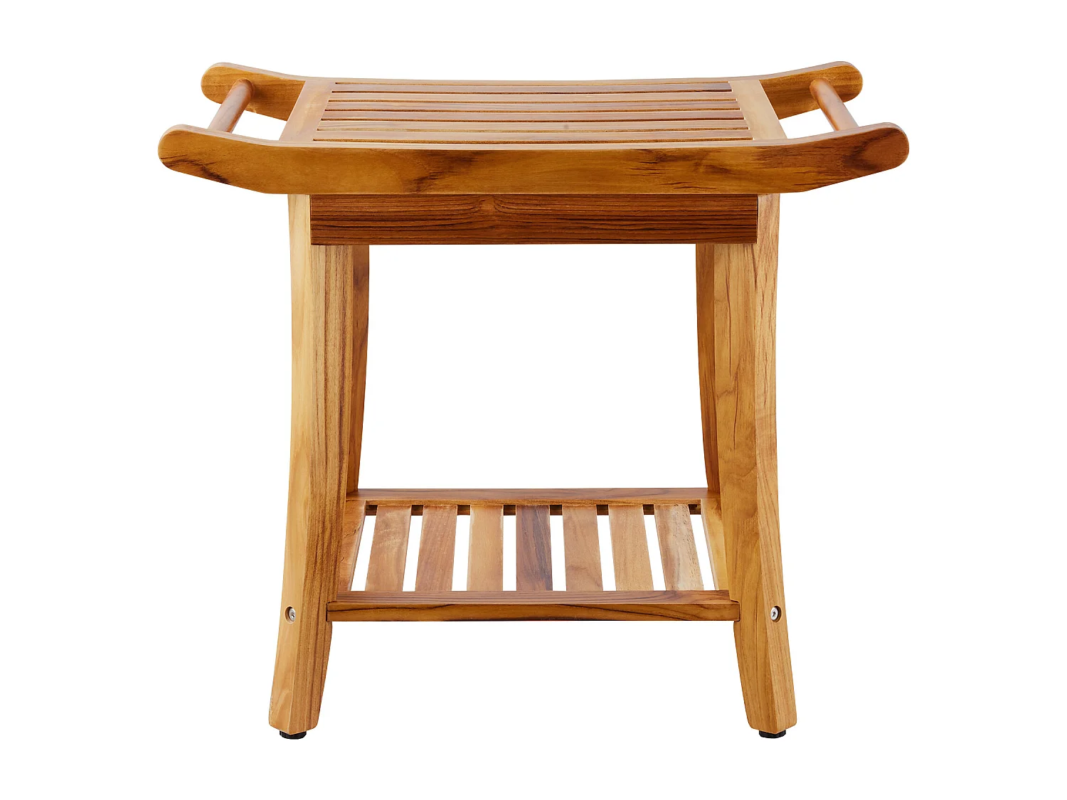 Duschenstuhl aus Polyholz SucceBuy, 56 x 37 x 47 cm, Badezimmertstuhl