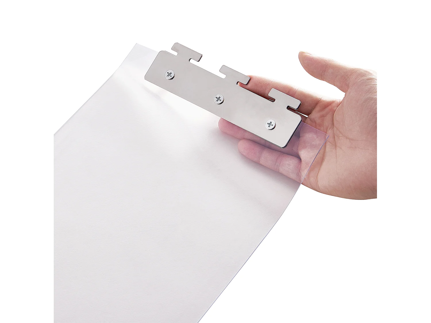 Strokendeurgordijn SucceBuy PVC Strokengordijn 122 x 213.4 cm voor Koel-/Vriezerrol Doorzichtig Plastic